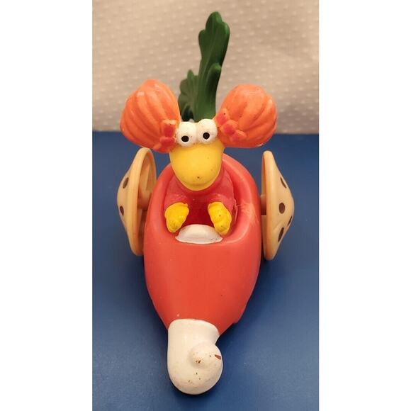 Vintage Fraggle Rock McDonald's Toys Set Of 3 Vehicle Figures - Picture 2 of 12